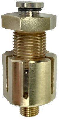 0.25 all brass feedthrough 400